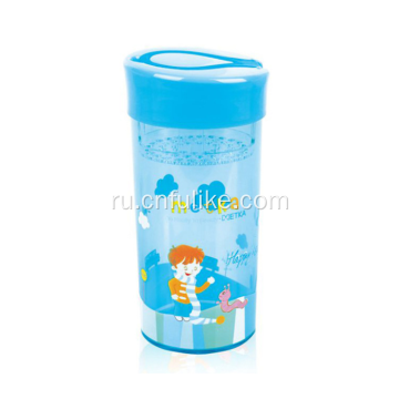 Красочная пластиковая бутылка для воды для детей
